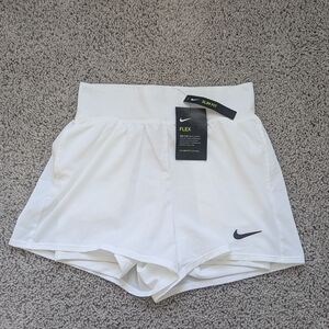 Nike Women's White Flex Shorts
